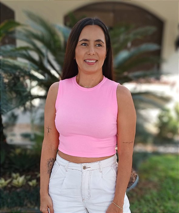 Cropped Regata Ribana Canelado