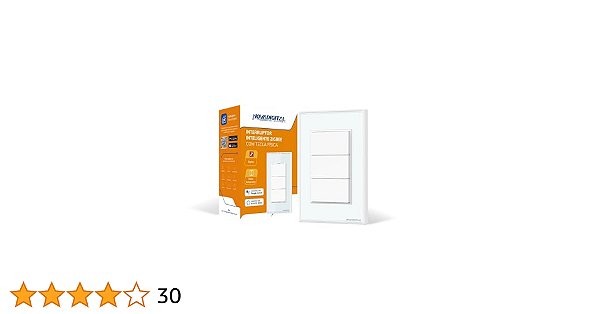 Interruptor Novadigital 3 Teclas Física Branco Zigbee