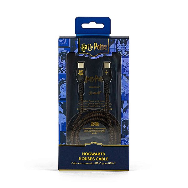 Cabos USB-C x USB-C - Harry Potter