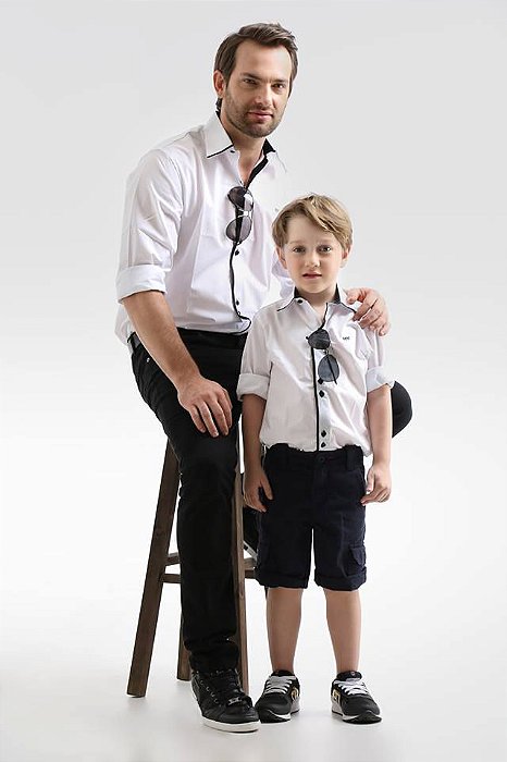 roupa igual pai e filho