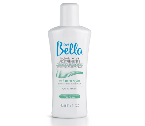 LOÇÃO ADSTRINGENTE HORTELÃ DEPILBELLA 140g