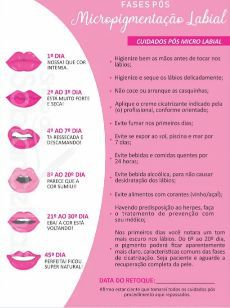 FICHA CUIDADOS PÓS MICRO LÁBIOS [25 FOLHAS]