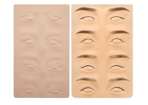 PELE ARTIFICIAL 3D TREINO DE SOBRANCELHAS