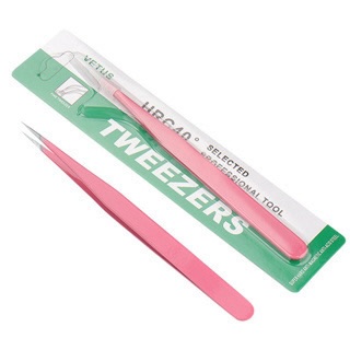 PINÇA CÍLIOS RETA TWEEZERS ROSA