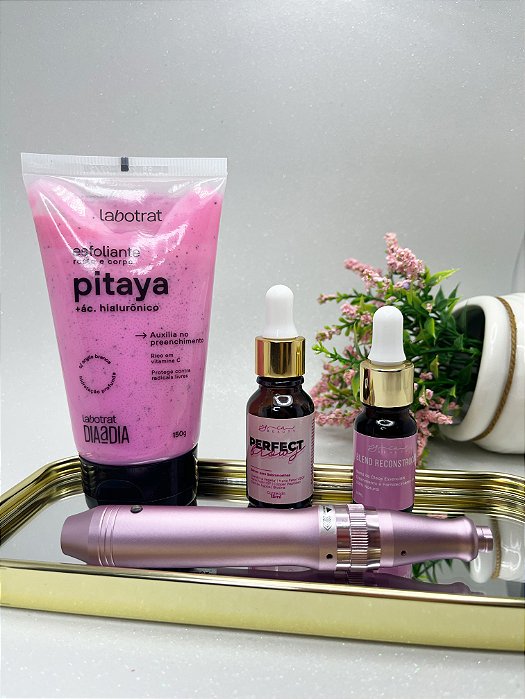 Kit Reconstrução De Sobrancelhas + Dermapen Sem Fio