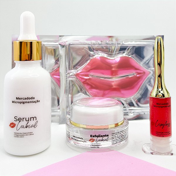 KIT HYDRAGLOSS MERCADO DA MICROPIGMENTAÇÃO