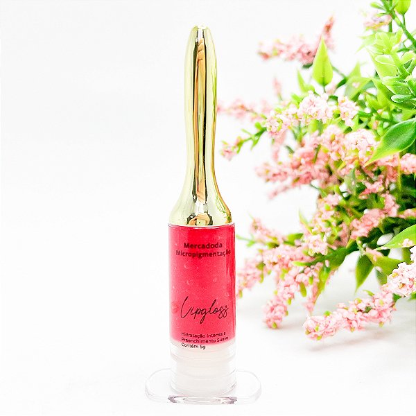 LIP GLOSS MERCADO DA MICROPIGMENTAÇÃO 5ml