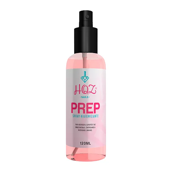 PREP HQZ NAILS SPRAY ANTISSÉPTICO 120ML