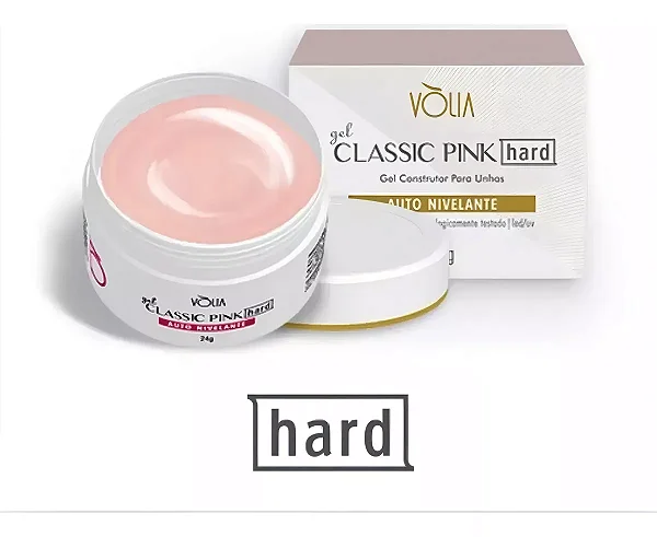 Gel Classic Pink HARD VOLIA 24g