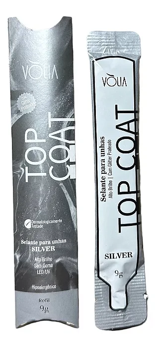 SACHÊ TOP COAT VÒLIA SILVER 9ml