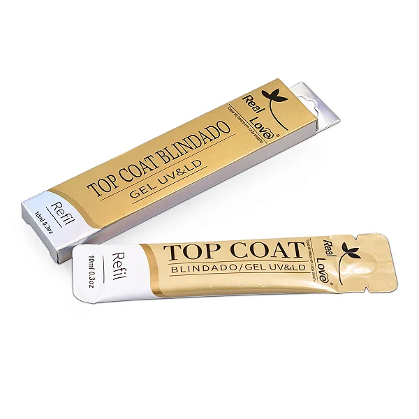 REFIL TOP COAT BLINDADO REAL LOVE 10ml