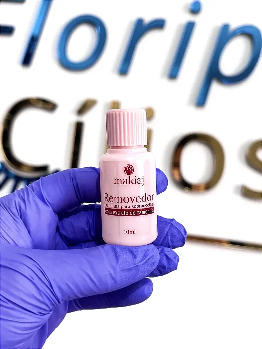 REMOVEDOR DE HENNA SOBRANCELHAS MAKIAJ 10g