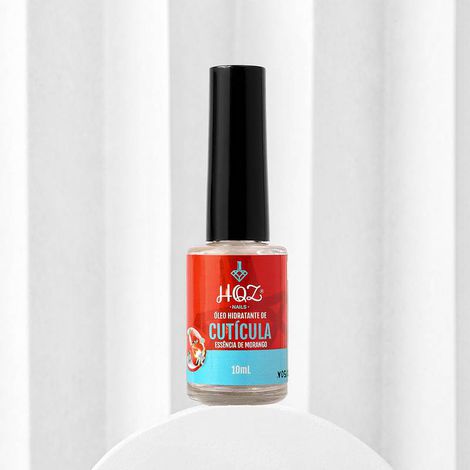 ÓLEO HIDRATANTE DE CUTÍCULA HQZ 10ML MORANGO