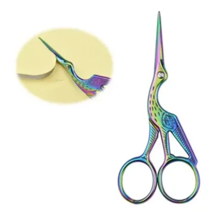 TESOURA BICO CEGONHA FURTA COR