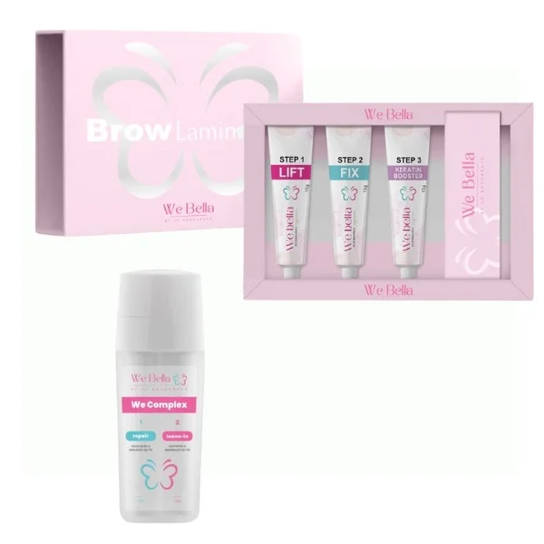 KIT BROW LAMINATION WE BELLA + WE COMPLEX WE BELLA