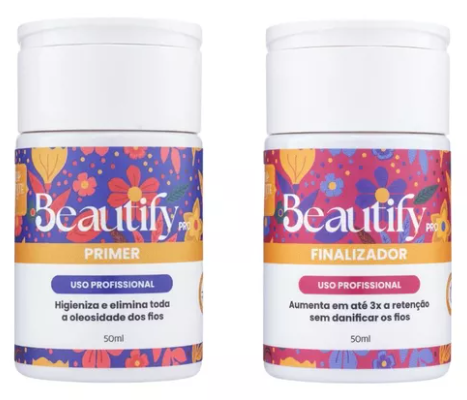 KIT RETENÇÃO BEAUTIFY PRO PRIMER + FINALIZADOR