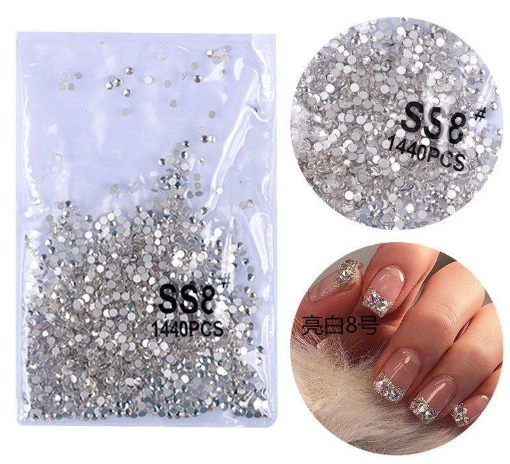 CRISTAIS SWAROVSKI DECORAÇÃO UNHAS