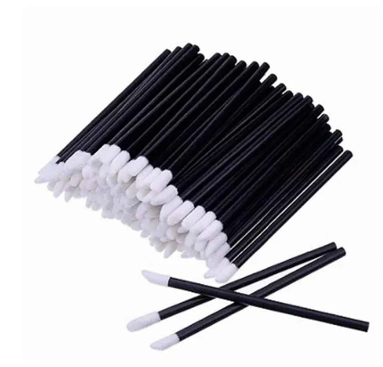 LIP GLOSS PINCEL APLICADOR PRETO (50 UNIDADES)