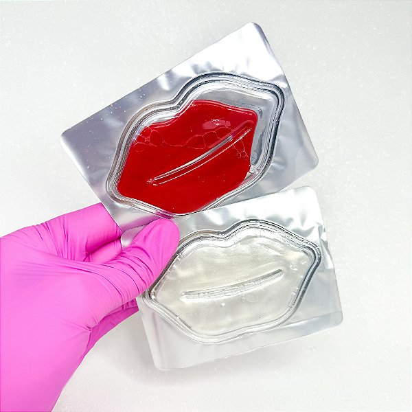 KIT 10 MÁSCARAS COLÁGENO LABIAL (CONSULTAR CORES)