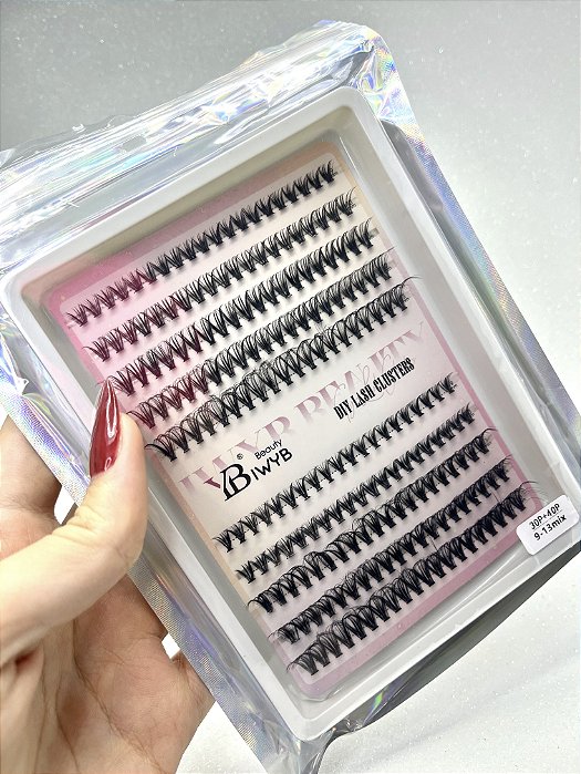 CÍLIOS YB BEAUTY TUFO 30P+40P Mix 9-13mm