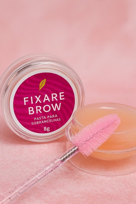 FIXARE BROW PASTA MODELADORA PARA SOBRANCELHAS 8g + ESCOVINHA