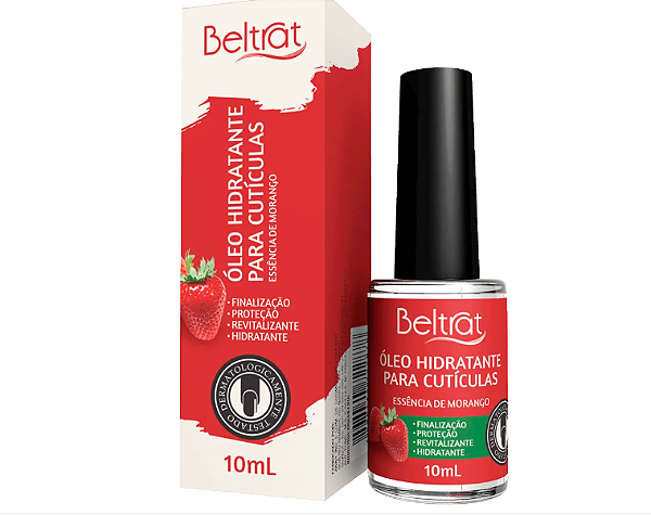 ÓLEO DE CUTÍCULAS BELTRAT MORANGO 10ML
