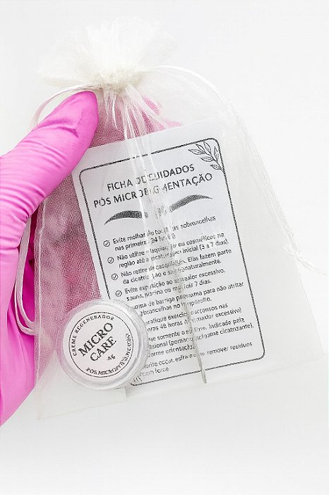 KIT HOME CARE PÓS MICROPIGMENTAÇÃO DE SOBRANCELHAS