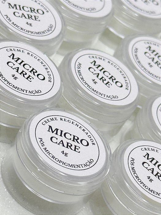 KIT 10 CREMES REGENERADORES PÓS MICROPIGMENTAÇÃO 4g