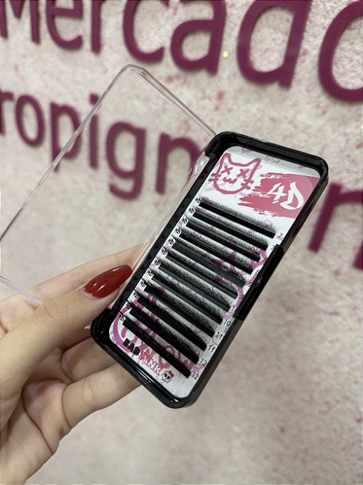 CÍLIOS BAD PINK W4D EGÍPCIO CURVATURA L MIX 7-12 0.07