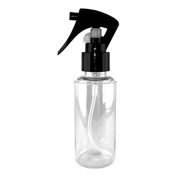 MINI FRASCO BORRIFADOR PRETO 100ml