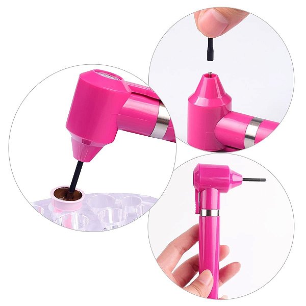MIXER MISTURADOR HENNA/PIGMENTOS + 5 PALETINHAS