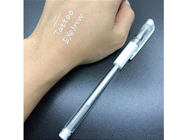 CANETA EM GEL UNIVERSAL BRANCA