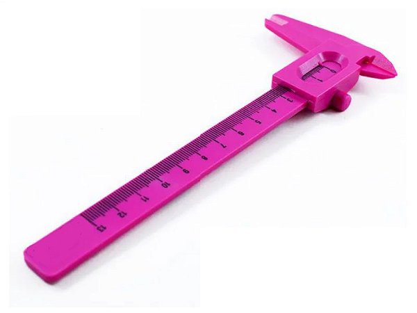 Paquímetro com Trava | Cor : Rosa Pink