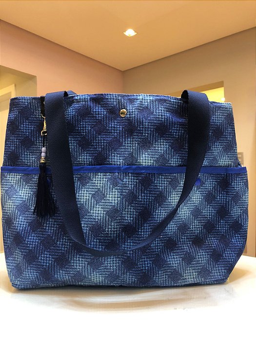 Bolsa de ombro com bolsos