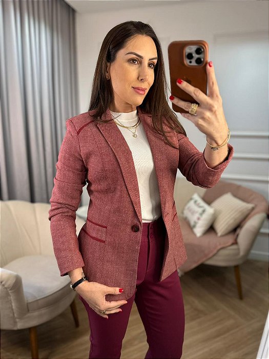 Blazer Alfaiataria Leandra