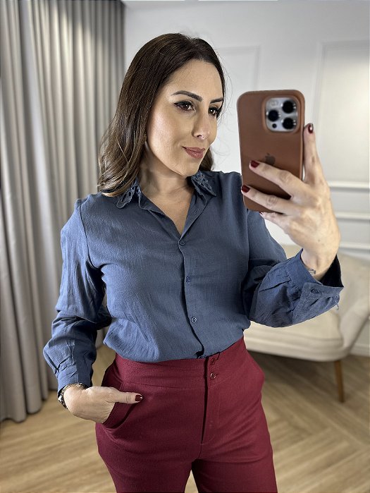 Camisa manga longa Carolina