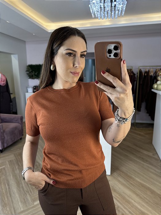 Blusa tricot modal Manu