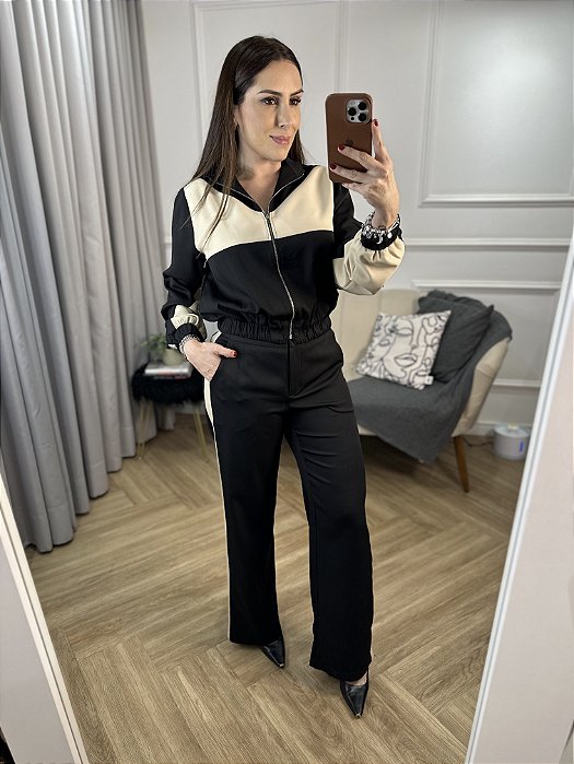 Calça alfaiataria Dominique