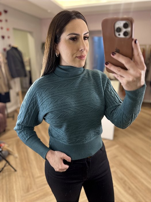Blusa tricô modal Lavinia