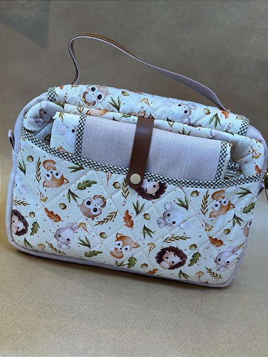 Kit bebê bolsa térmica + trocador