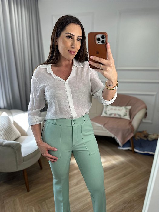 Camisa manga longa Cecilia