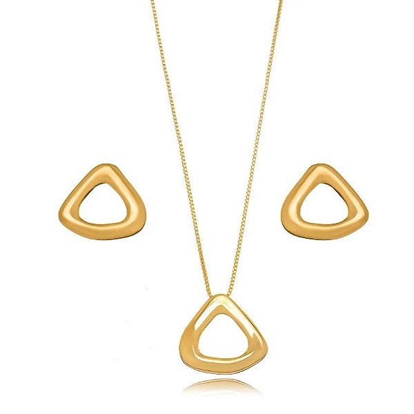 Conjunto vazado liso