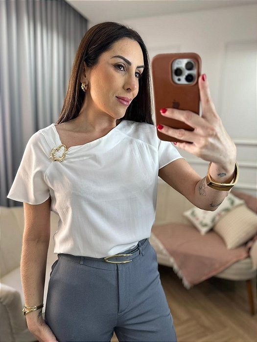 Blusa viscose Florença