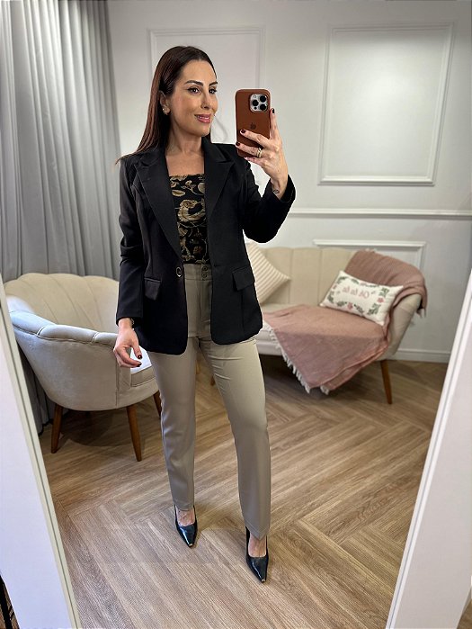 Blazer alfaiataria verano Alana