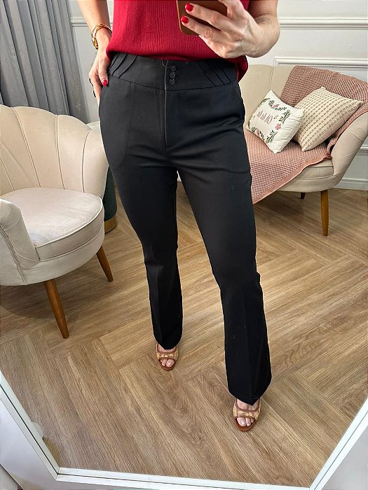 Calça alfaiataria flare Joyce