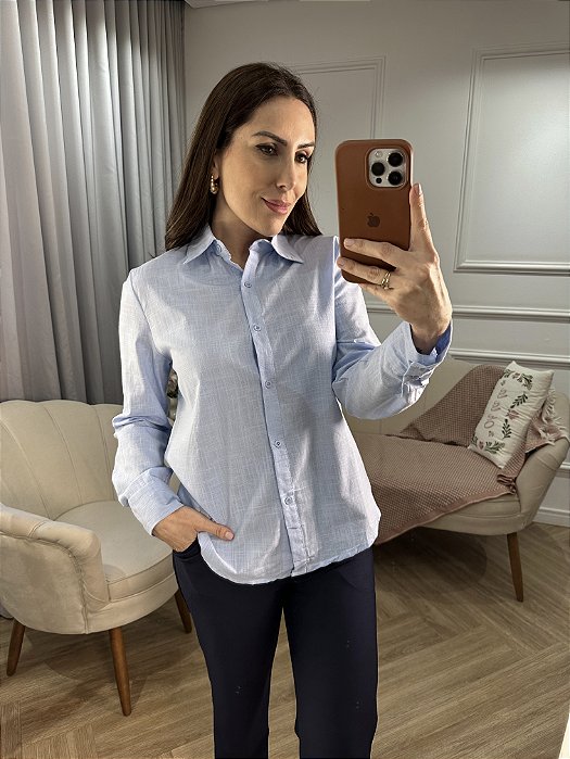 Camisa alfaiataria algodão