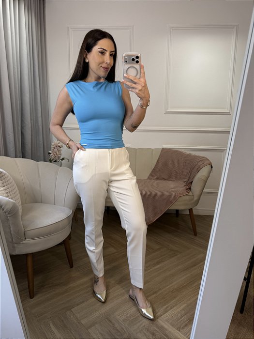 Blusa cavada poliamida Samara