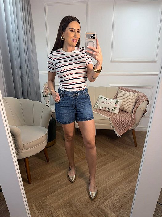 Shorts jeans mom Lavínia