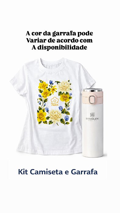Kit t-shirt flores