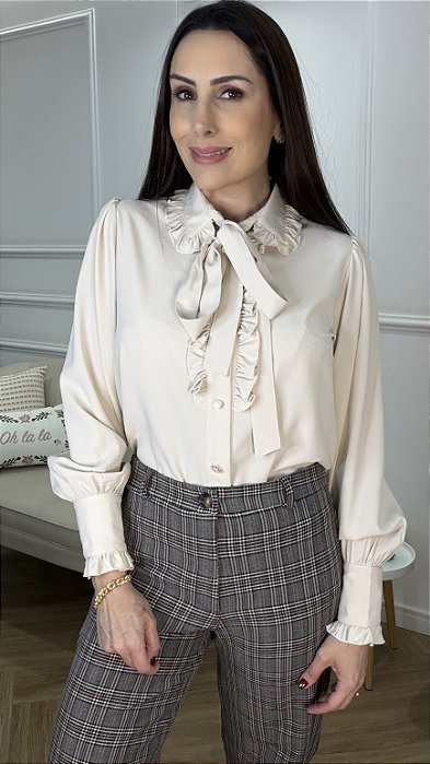 Camisa alfaiataria ice Lavinia